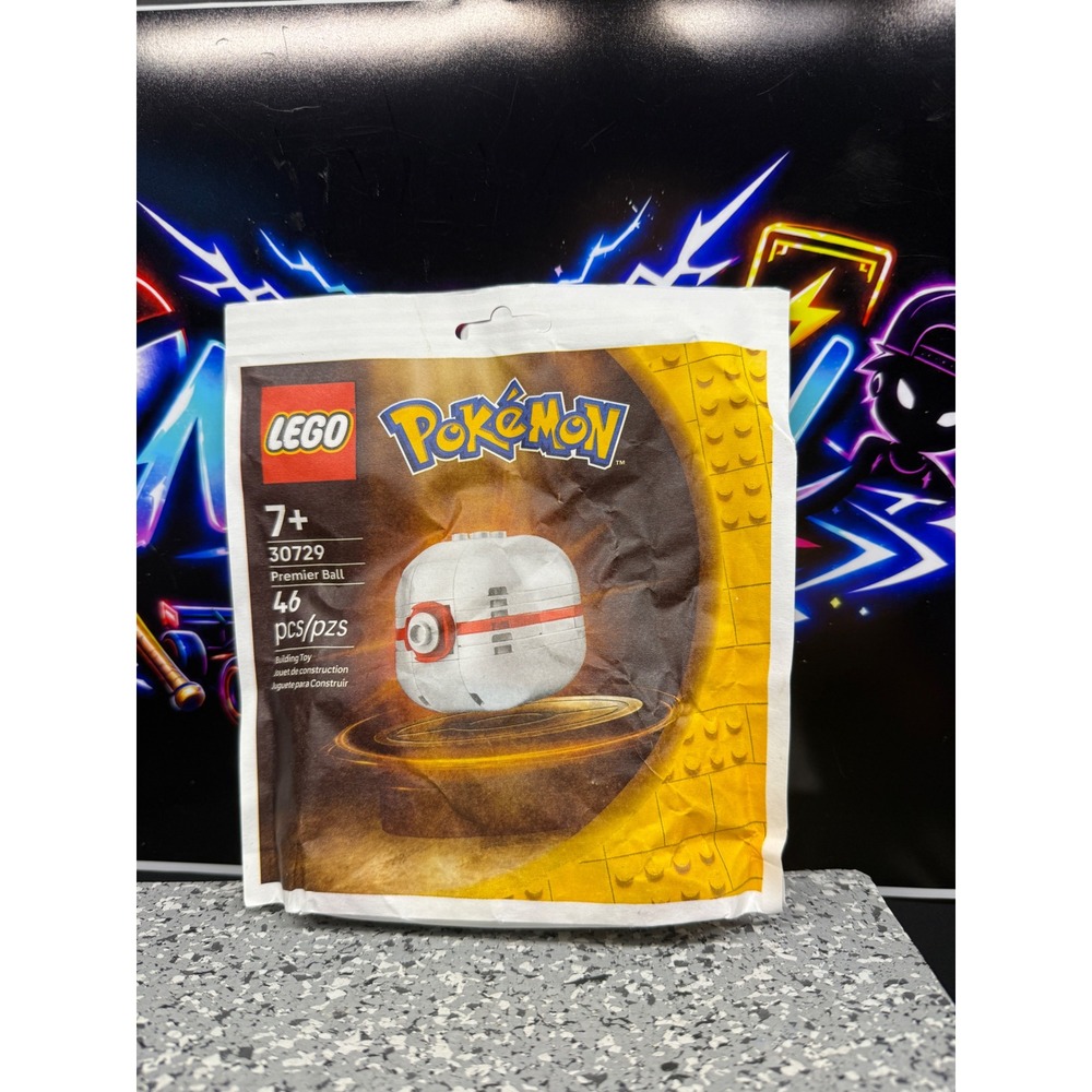 LEGO Pokemon Premier Ball 30729 Polybag Building Toy Set 46 Pieces 7+ New